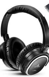 Artiste-ANC100-Active-Noise-Cancelling-Headphones-with-Airplane-Adapter