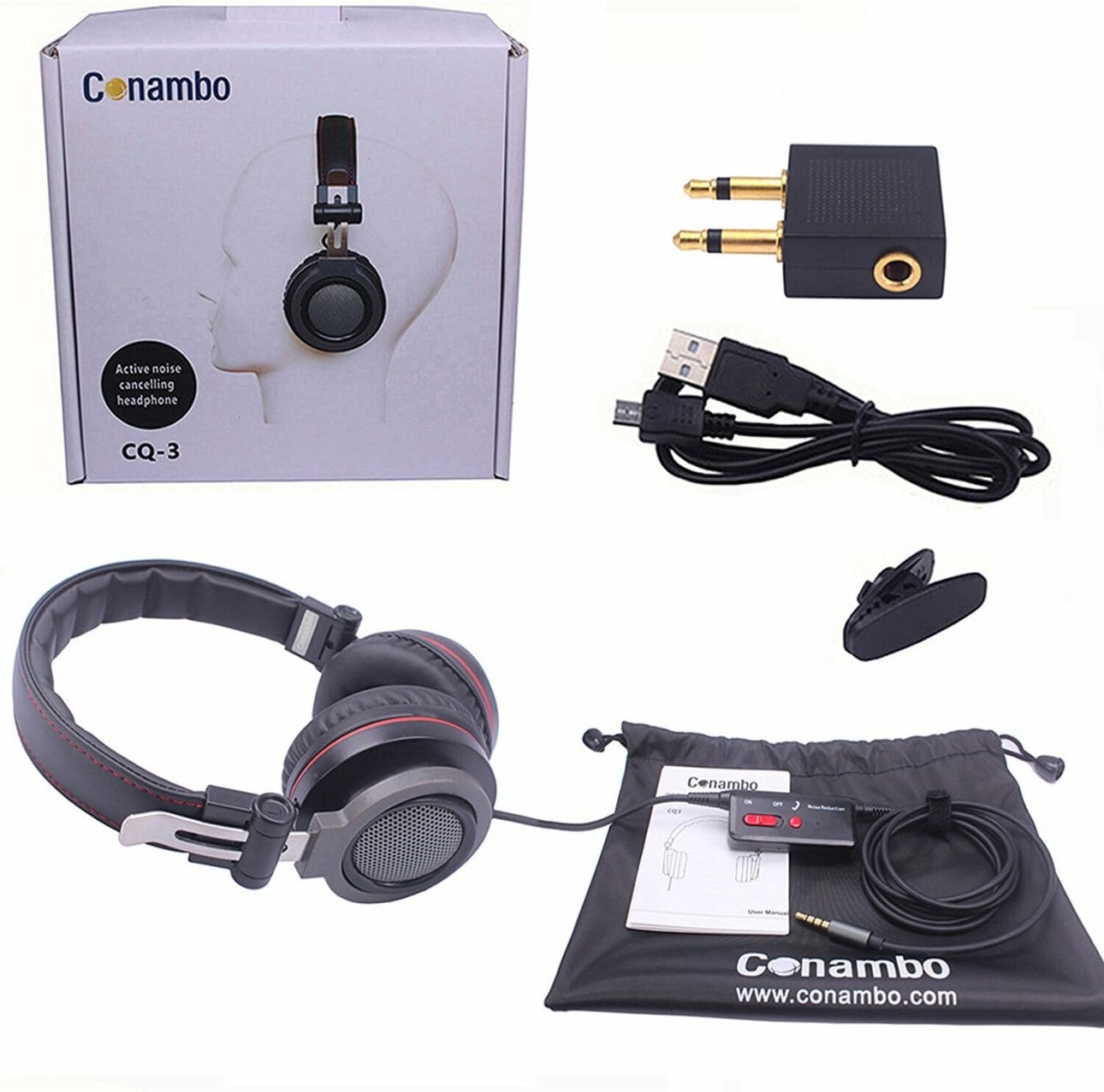 Conambo-CQ3-Active-Noise-Cancelling-Headphones