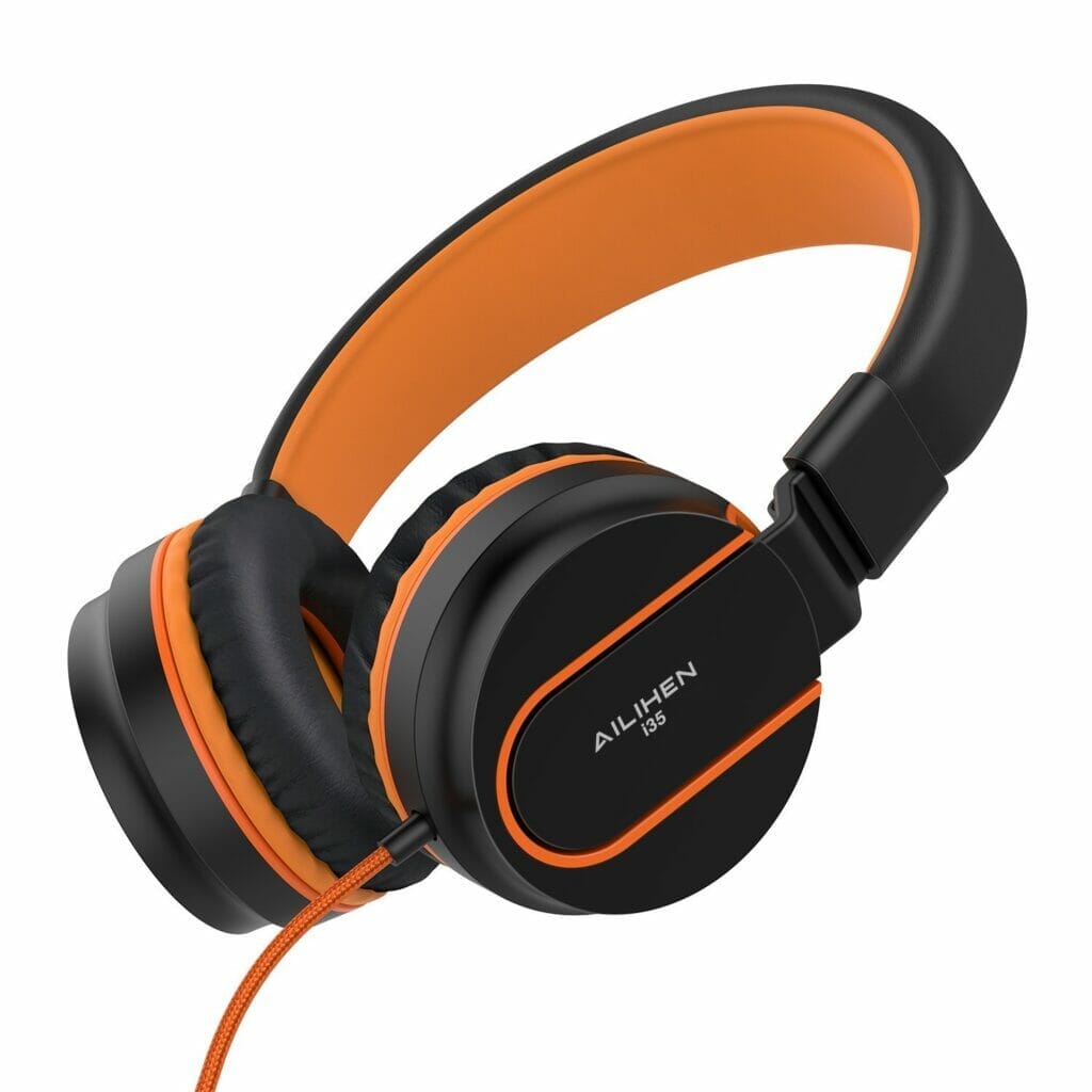 Ailihen-I35-Stereo-Lightweight-Foldable-Headphones