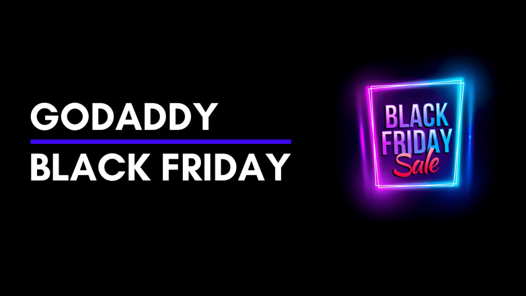 godaddy black friday  sale