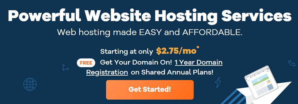 hostgator home page